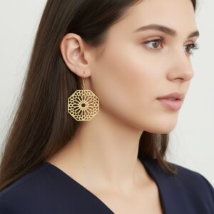 Andalusian Mandala Earring