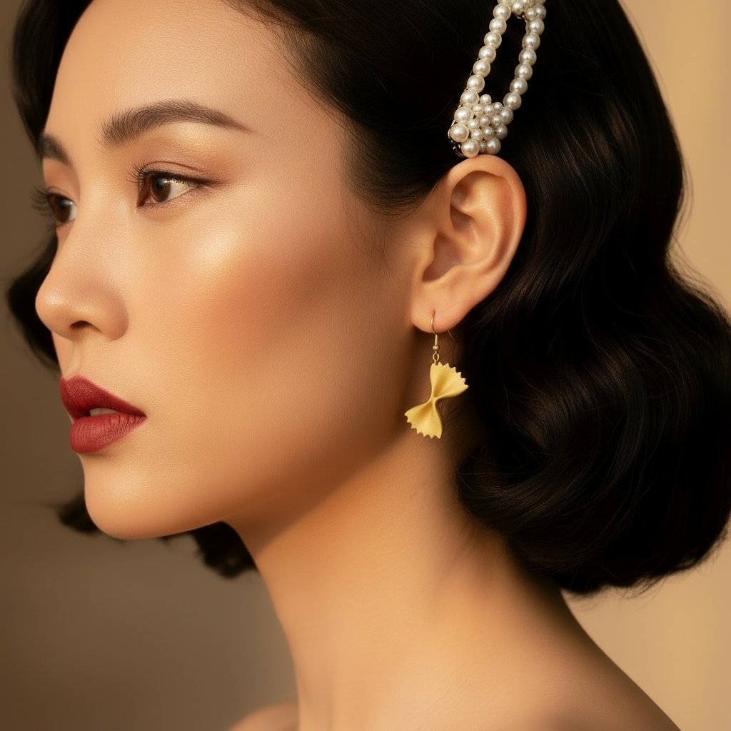 Farfalle Pasta Earring