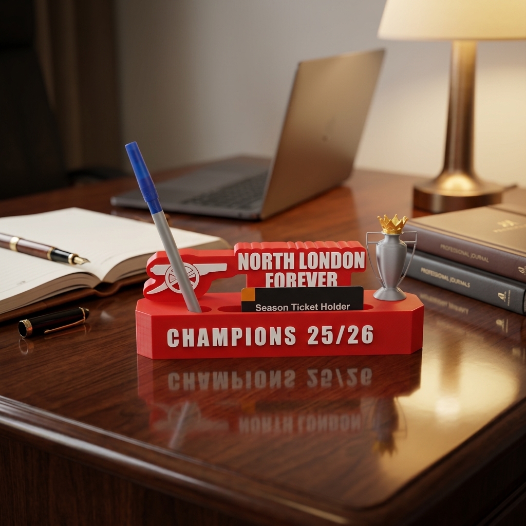 Arsenal Champions 25/26 Custom Nameplate thumbnail 3