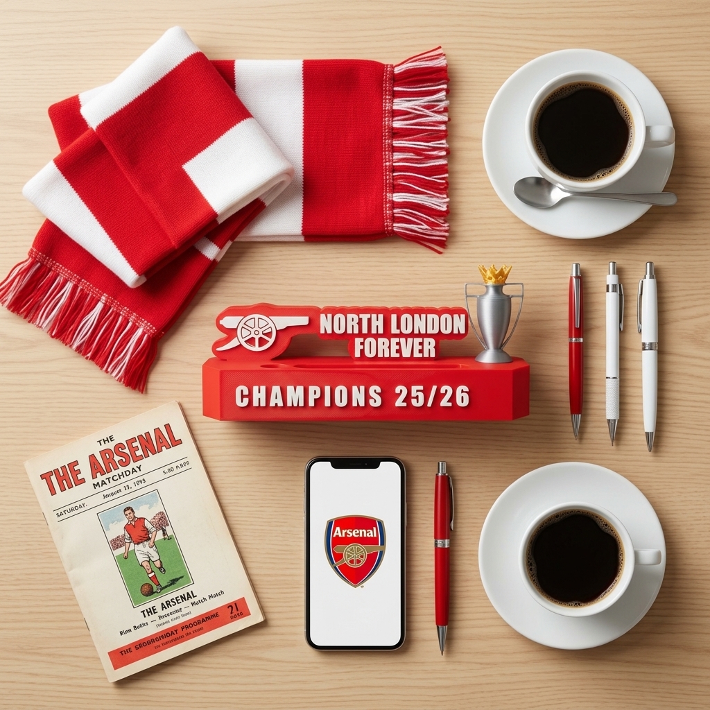 Arsenal Champions 25/26 Custom Nameplate thumbnail 5