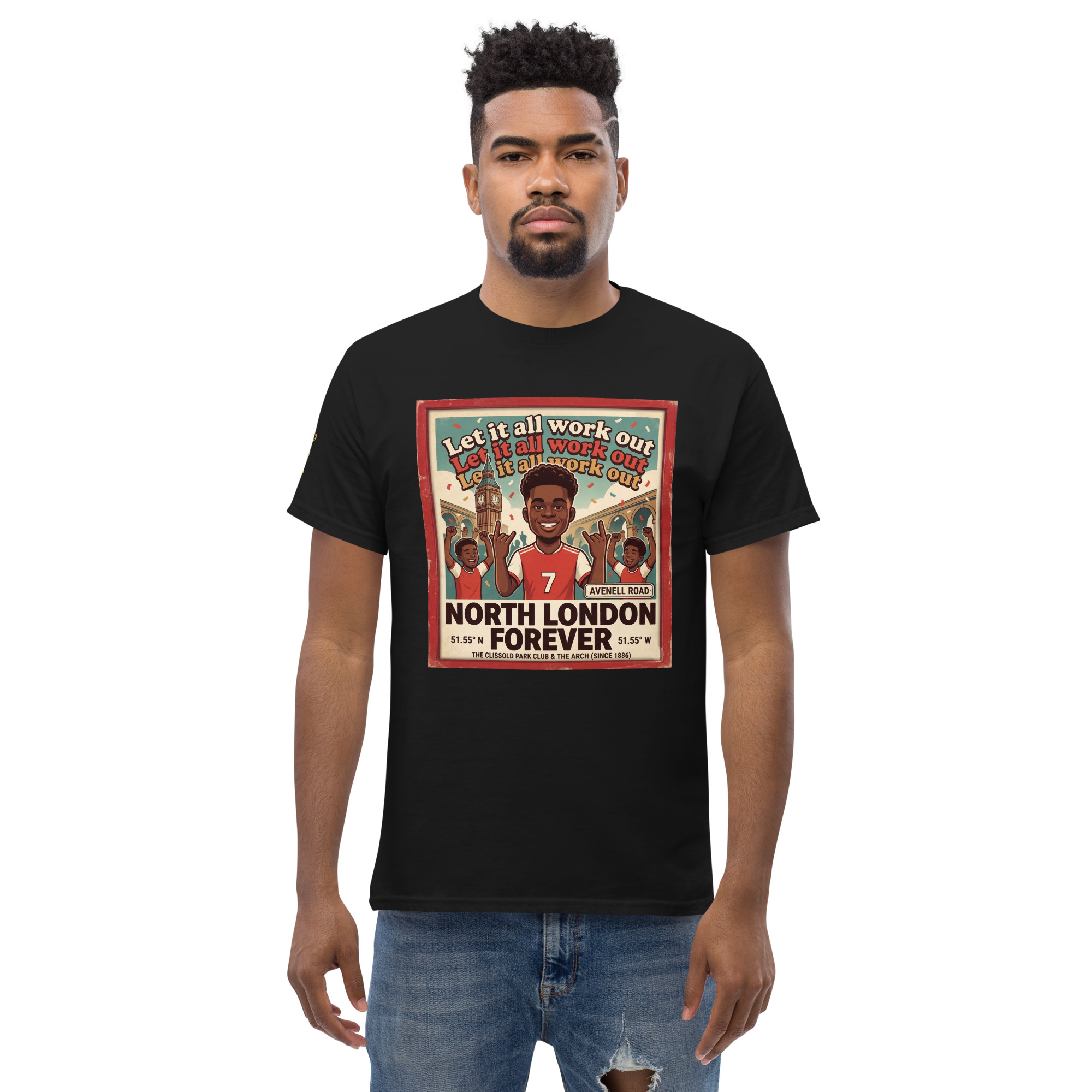Unisex classic tee - Let it all work out 26