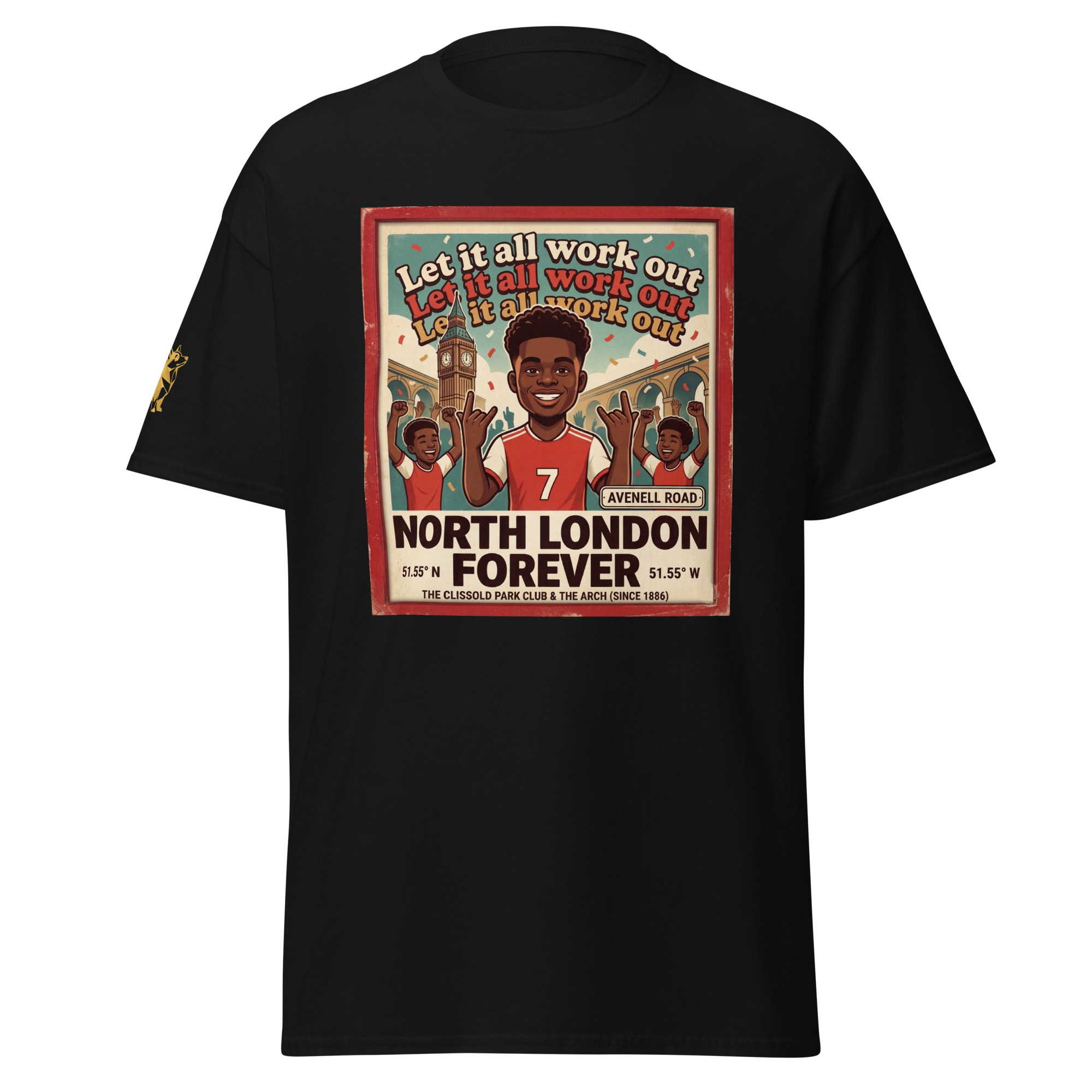 Unisex classic tee - Let it all work out 26 - Image 23