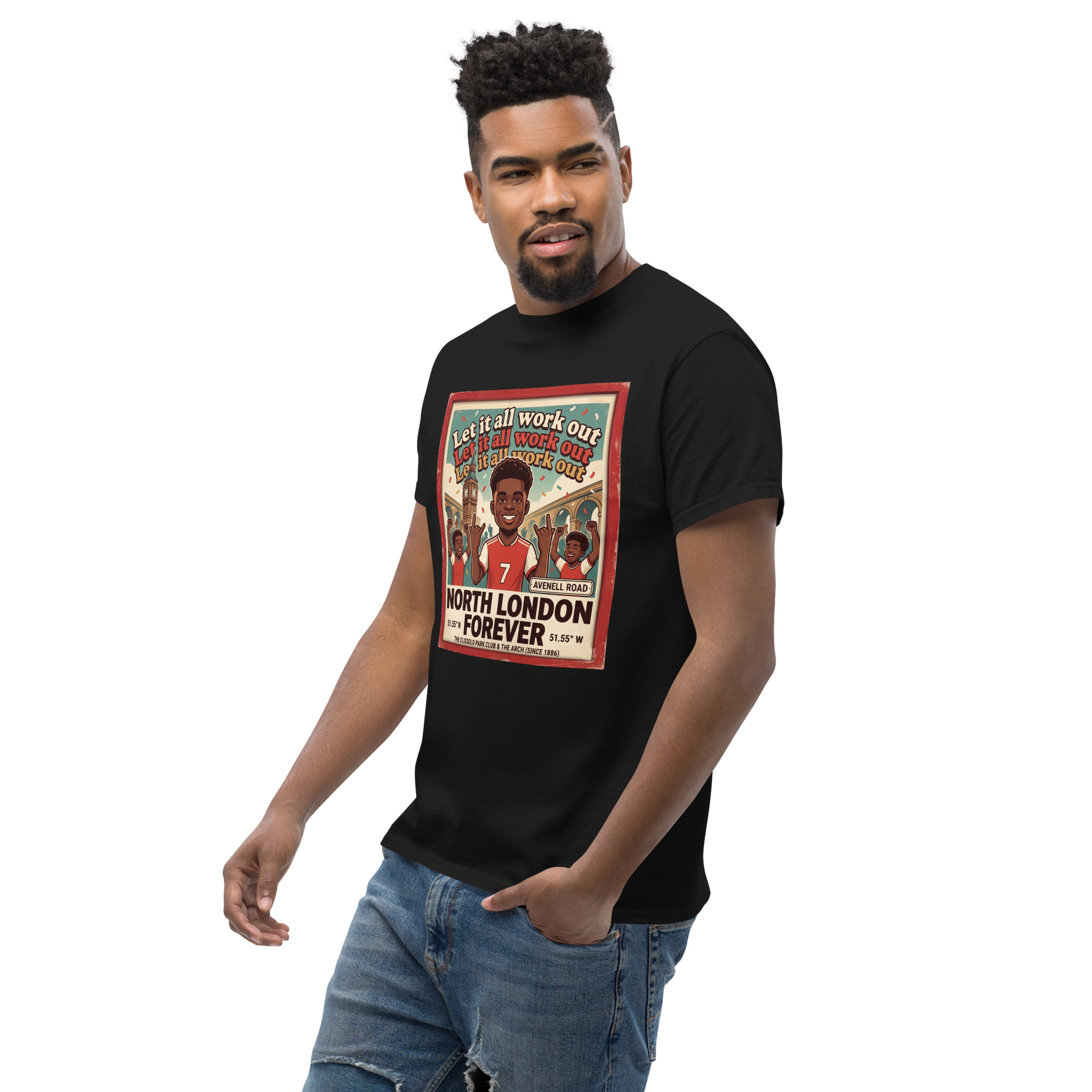 Unisex classic tee - Let it all work out 26 - Image 57