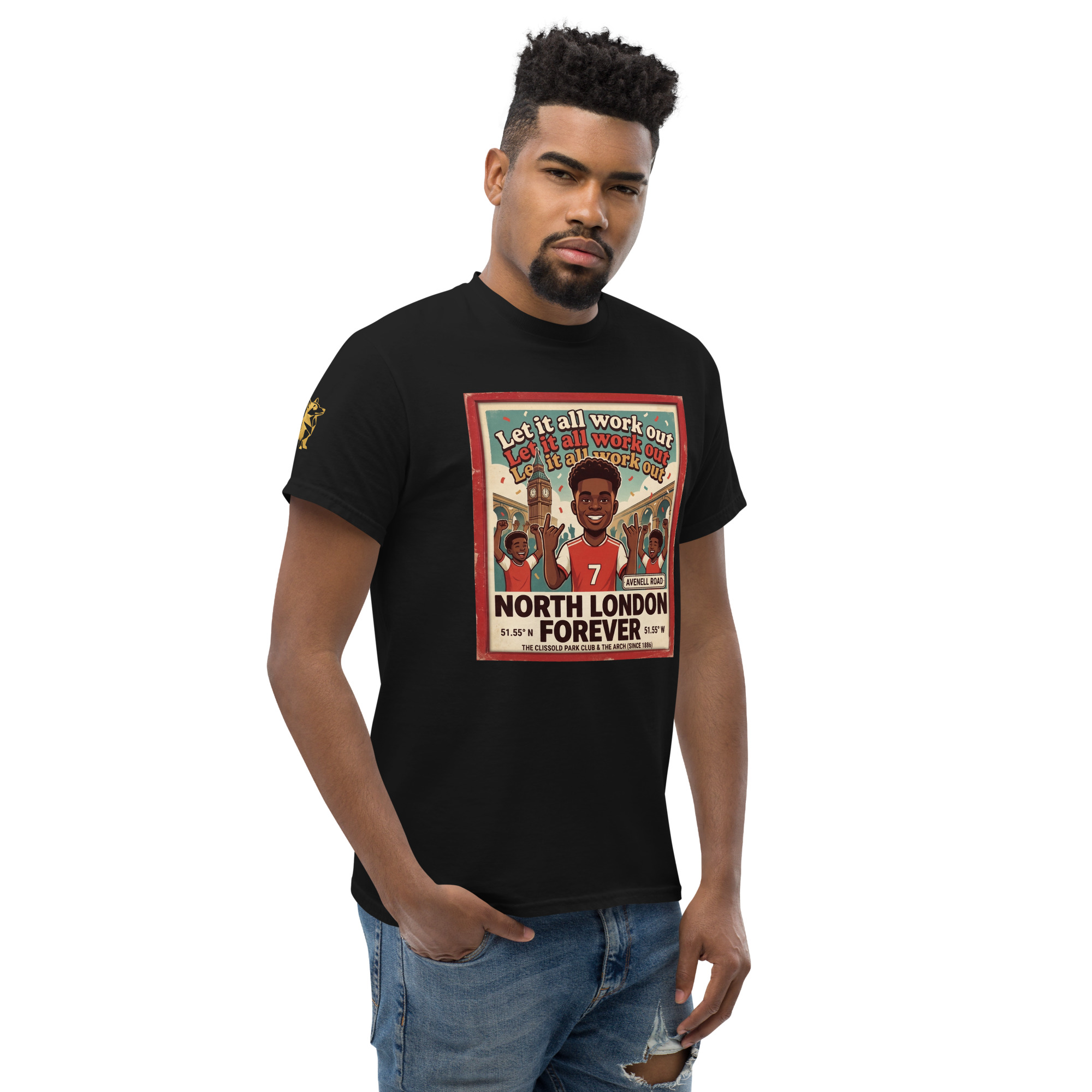 Unisex classic tee - Let it all work out 26 - Image 64