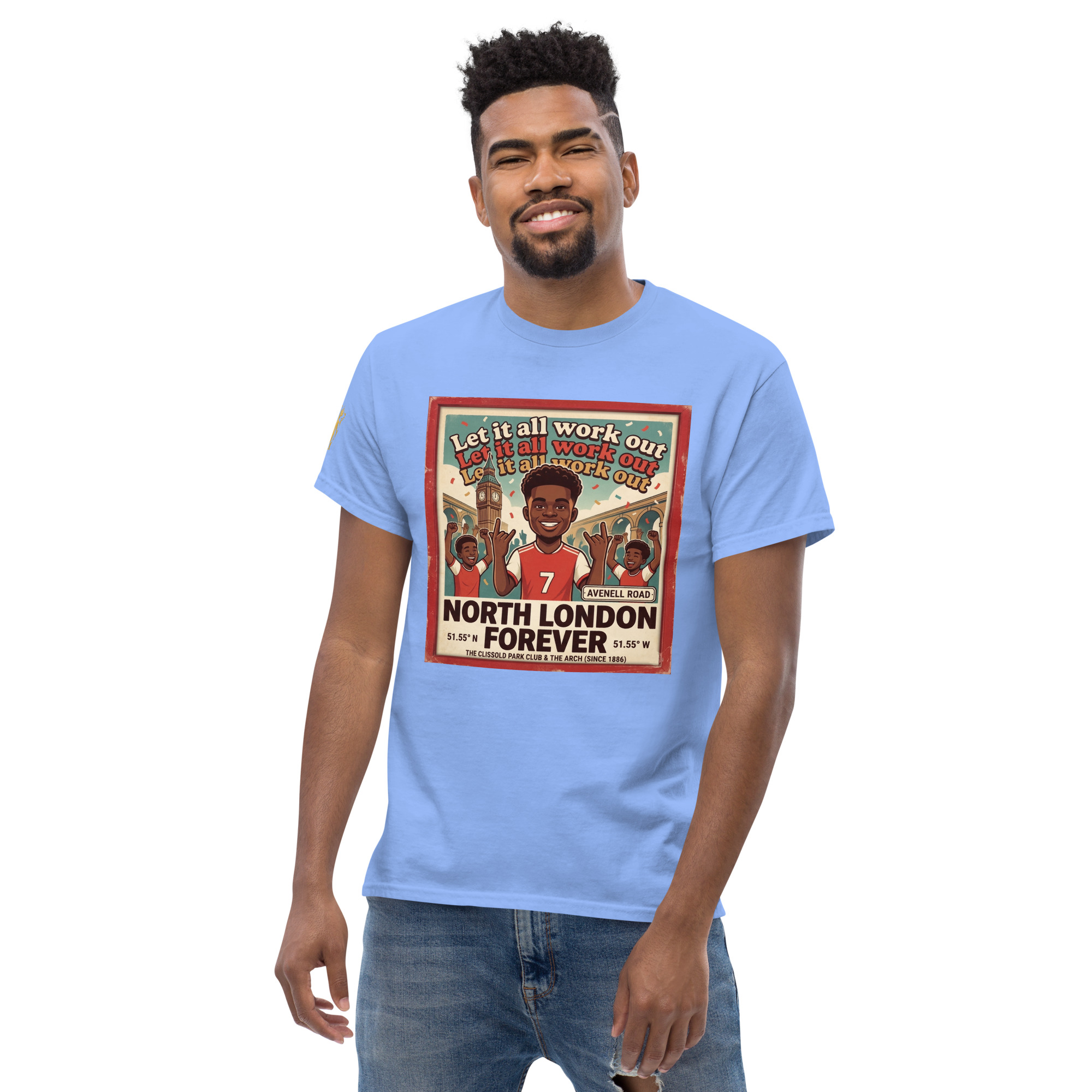 Unisex classic tee - Let it all work out 26 - Image 81