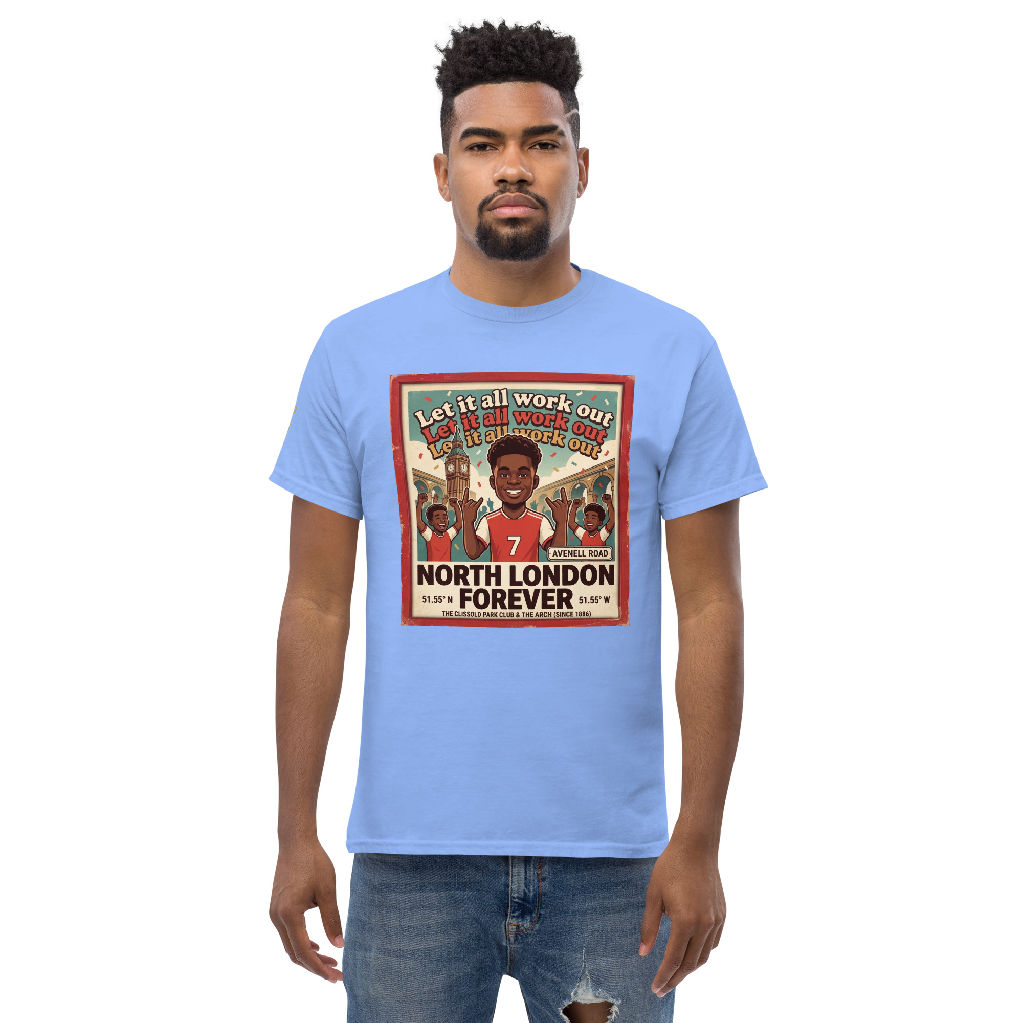 Unisex classic tee - Let it all work out 26 - Image 32
