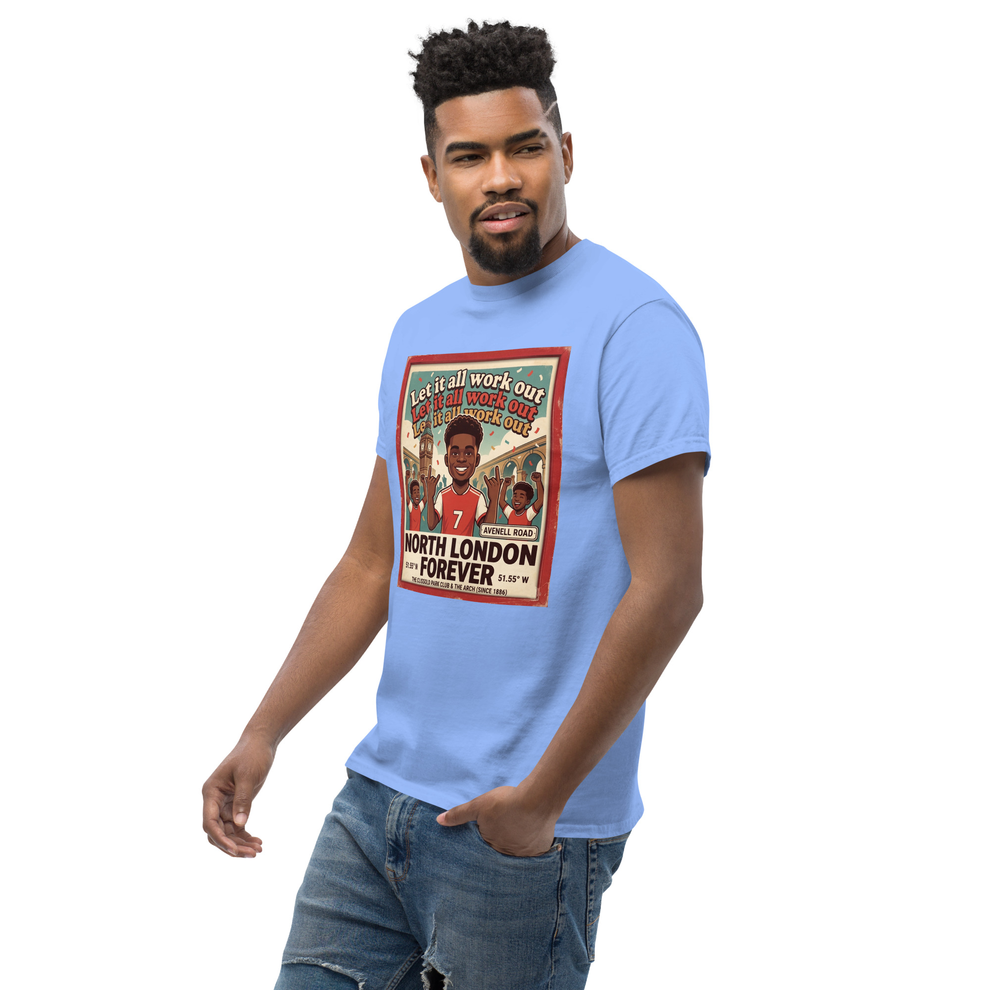 Unisex classic tee - Let it all work out 26 - Image 60