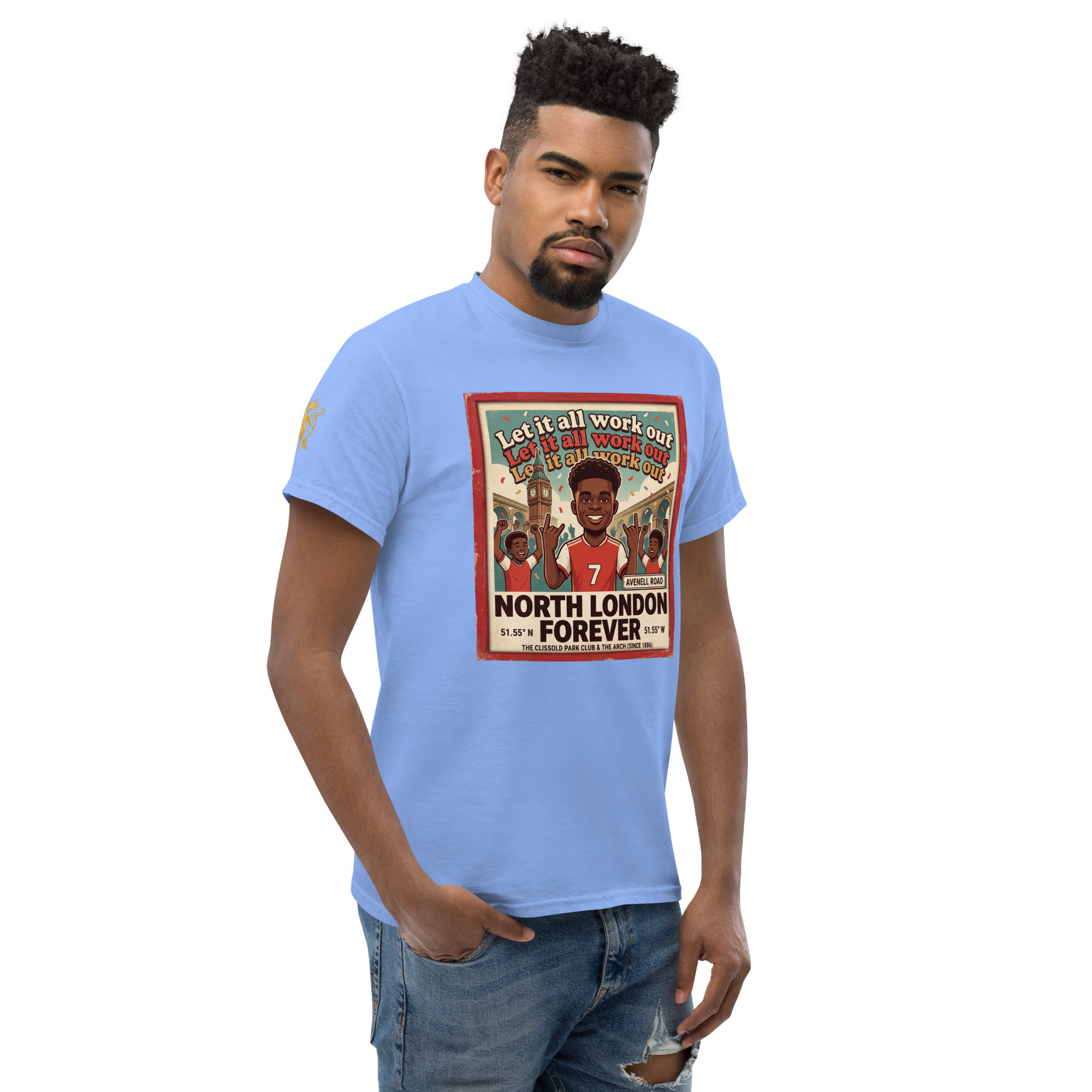 Unisex classic tee - Let it all work out 26 - Image 67