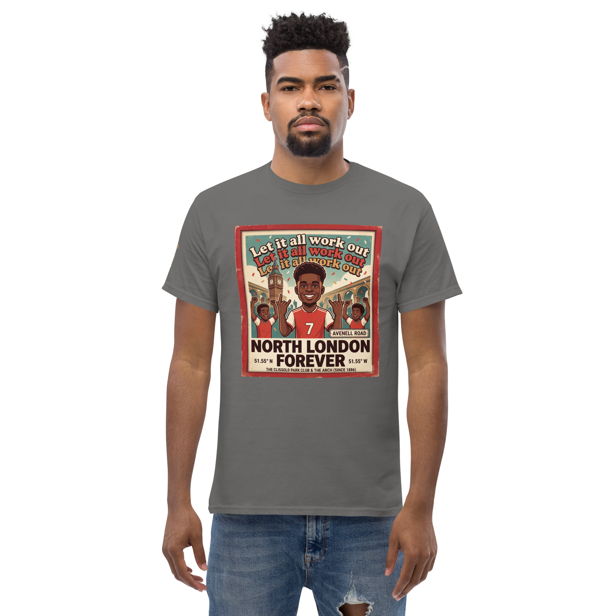 Unisex classic tee - Let it all work out 26 - Image 31