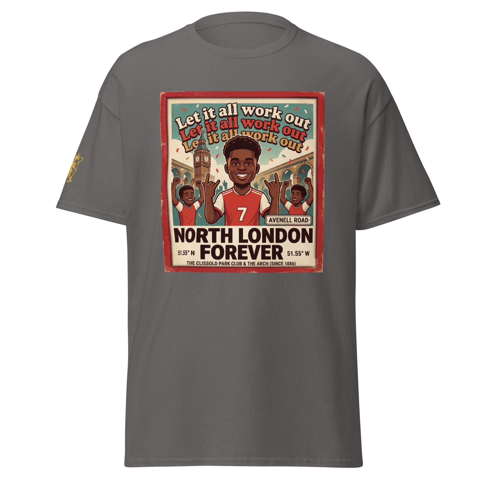 Unisex classic tee - Let it all work out 26 - Image 25