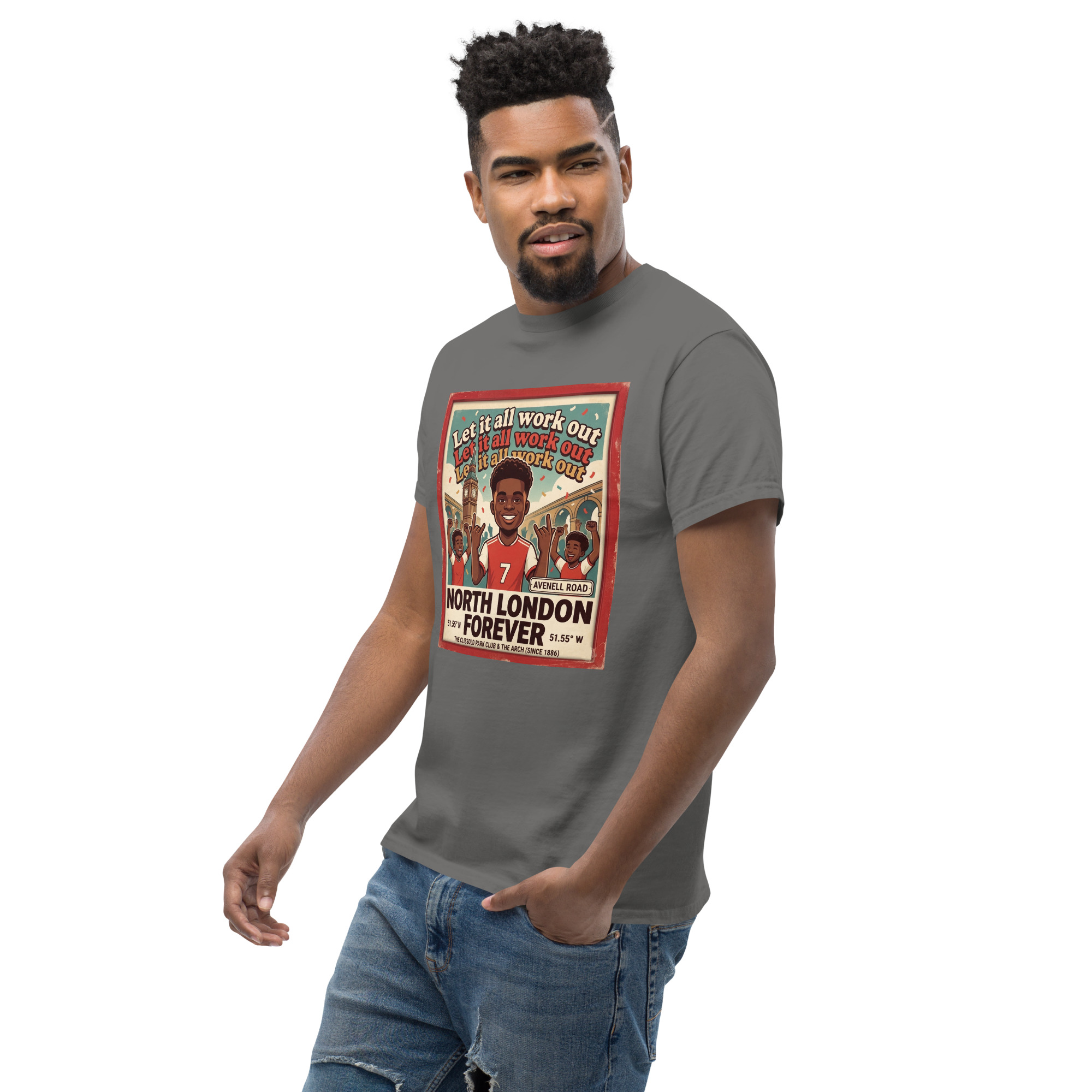 Unisex classic tee - Let it all work out 26 - Image 59