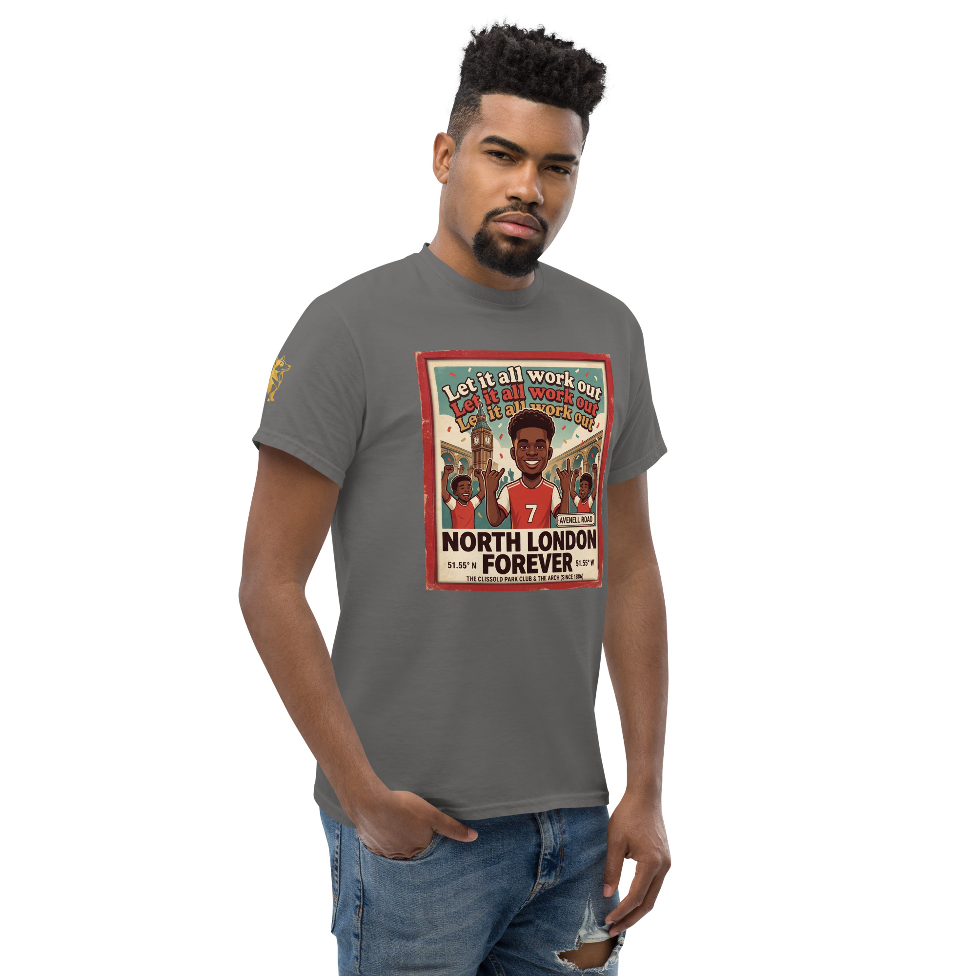 Unisex classic tee - Let it all work out 26 - Image 66