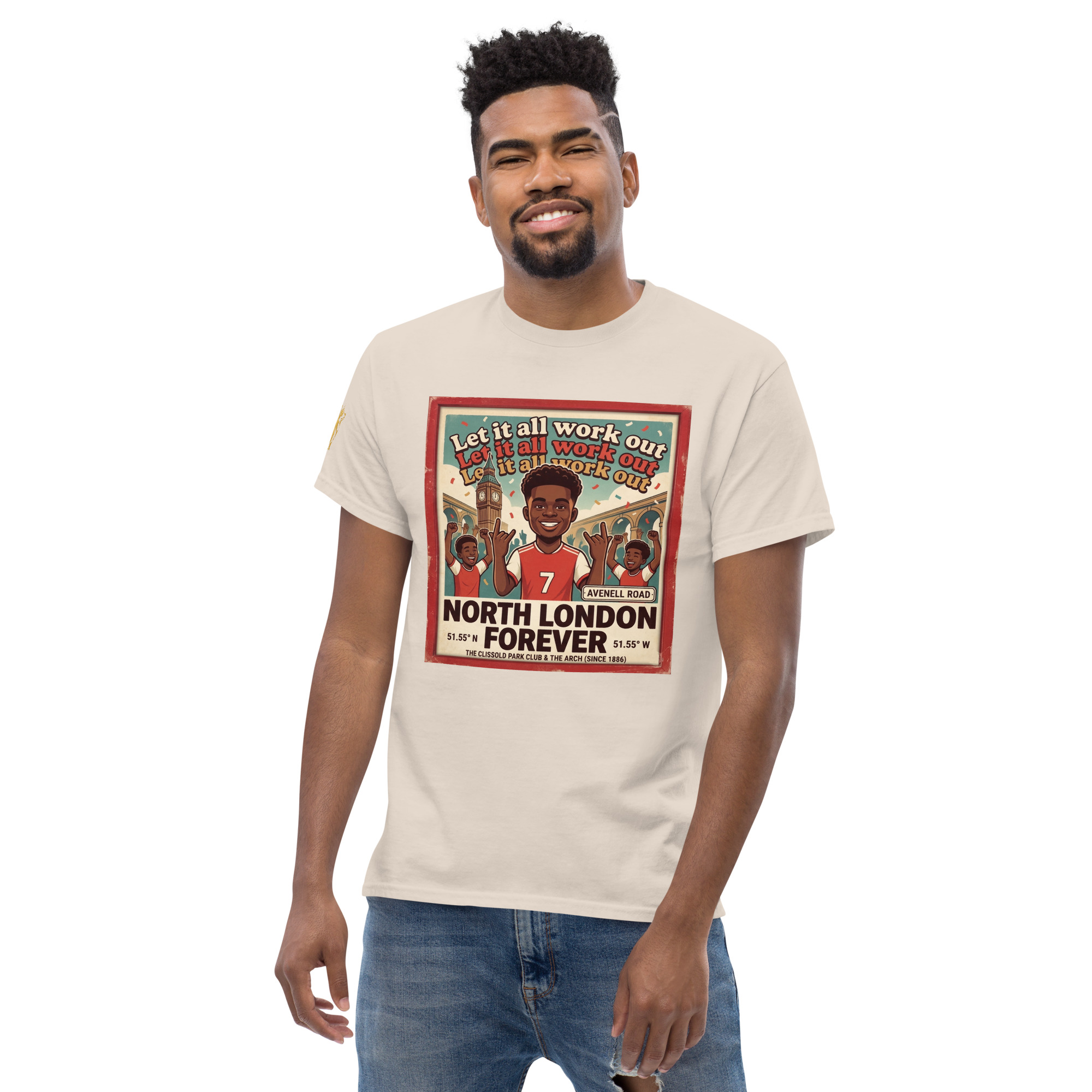 Unisex classic tee - Let it all work out 26 - Image 83