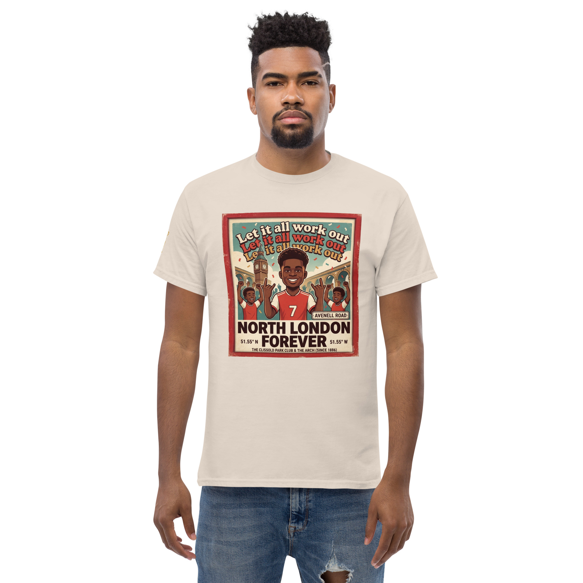 Unisex classic tee - Let it all work out 26 - Image 34