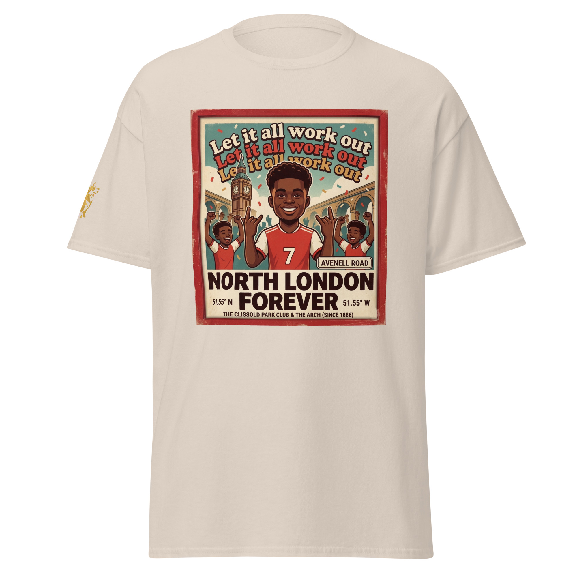 Unisex classic tee - Let it all work out 26 - Image 28