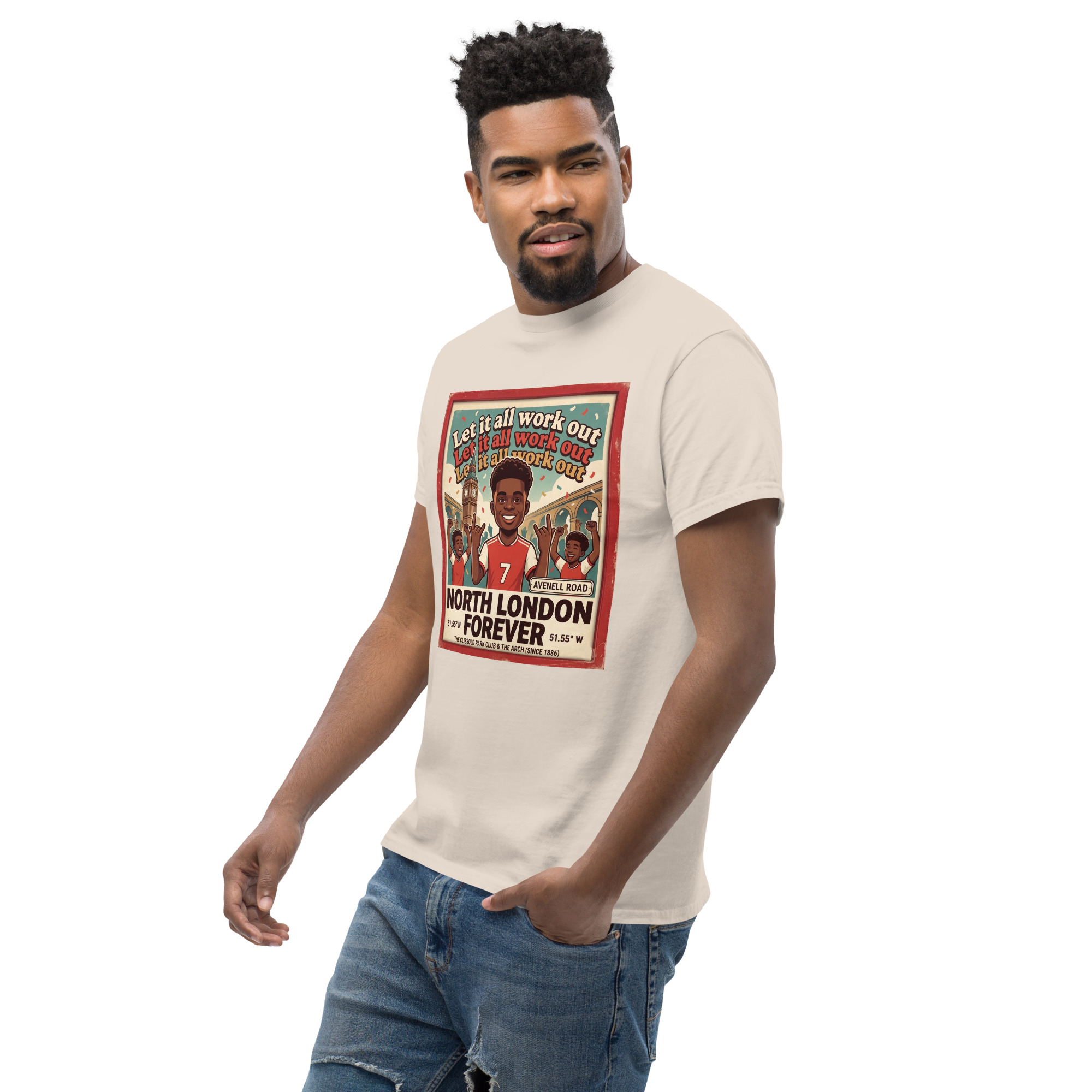 Unisex classic tee - Let it all work out 26 - Image 62