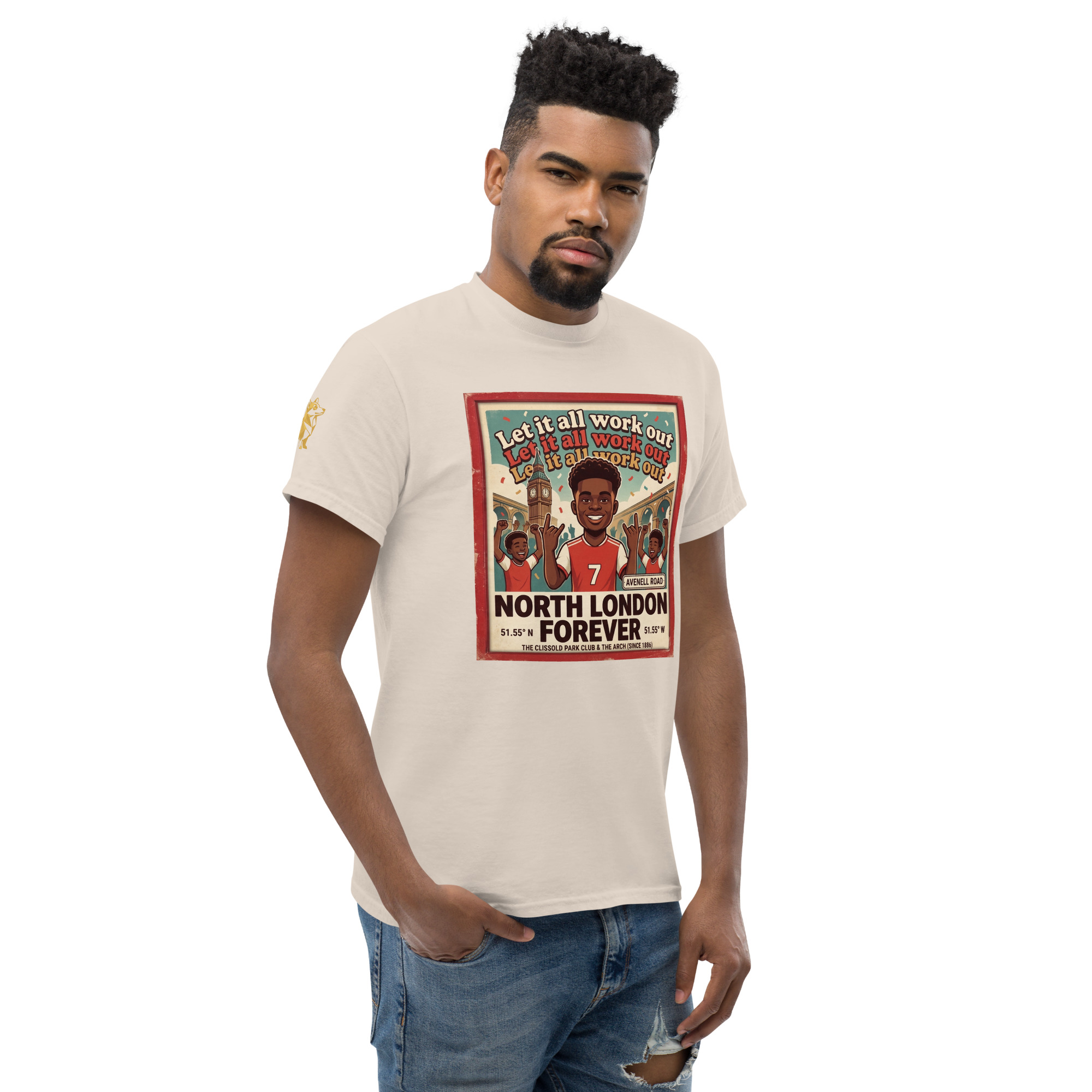 Unisex classic tee - Let it all work out 26 - Image 69