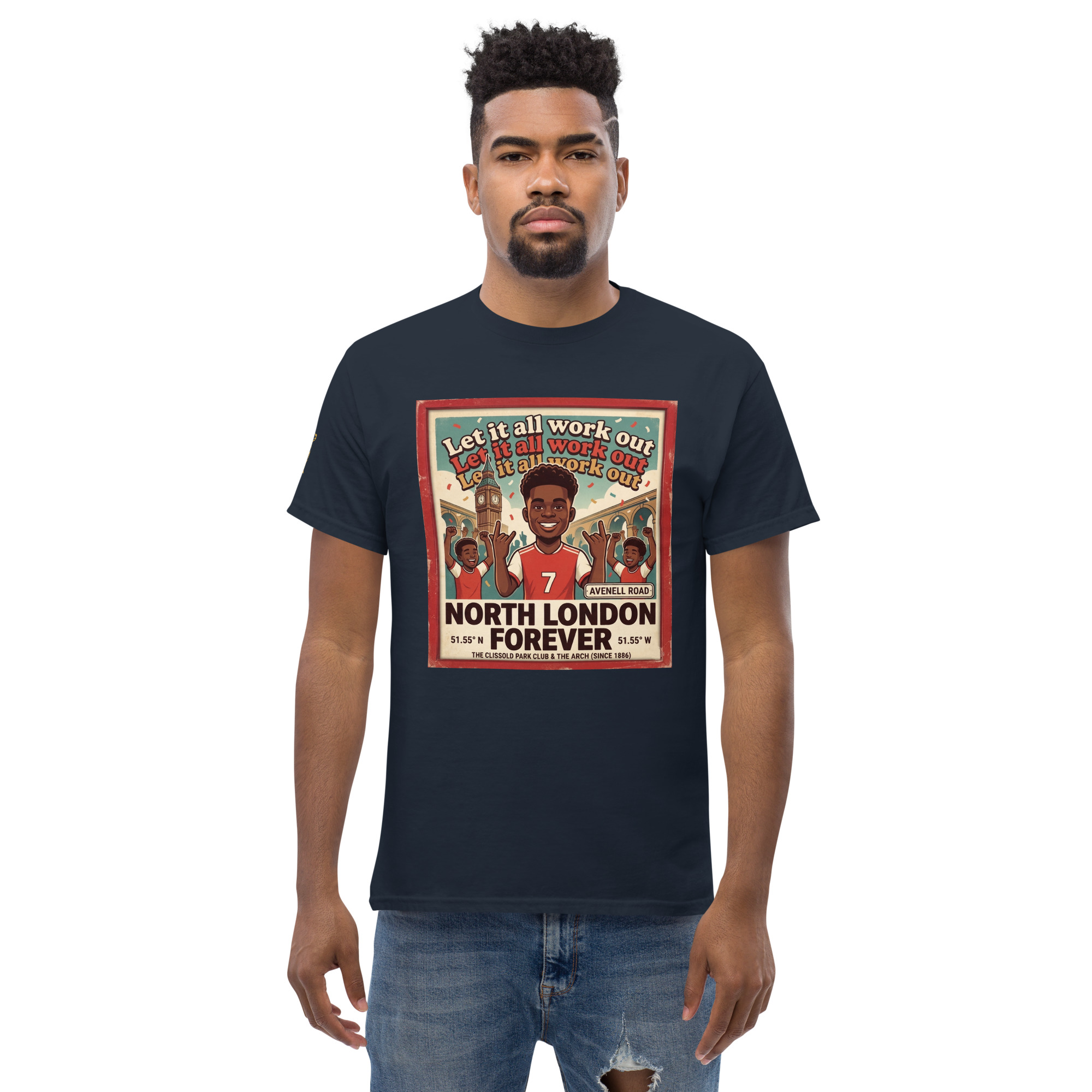 Unisex classic tee - Let it all work out 26 - Image 30