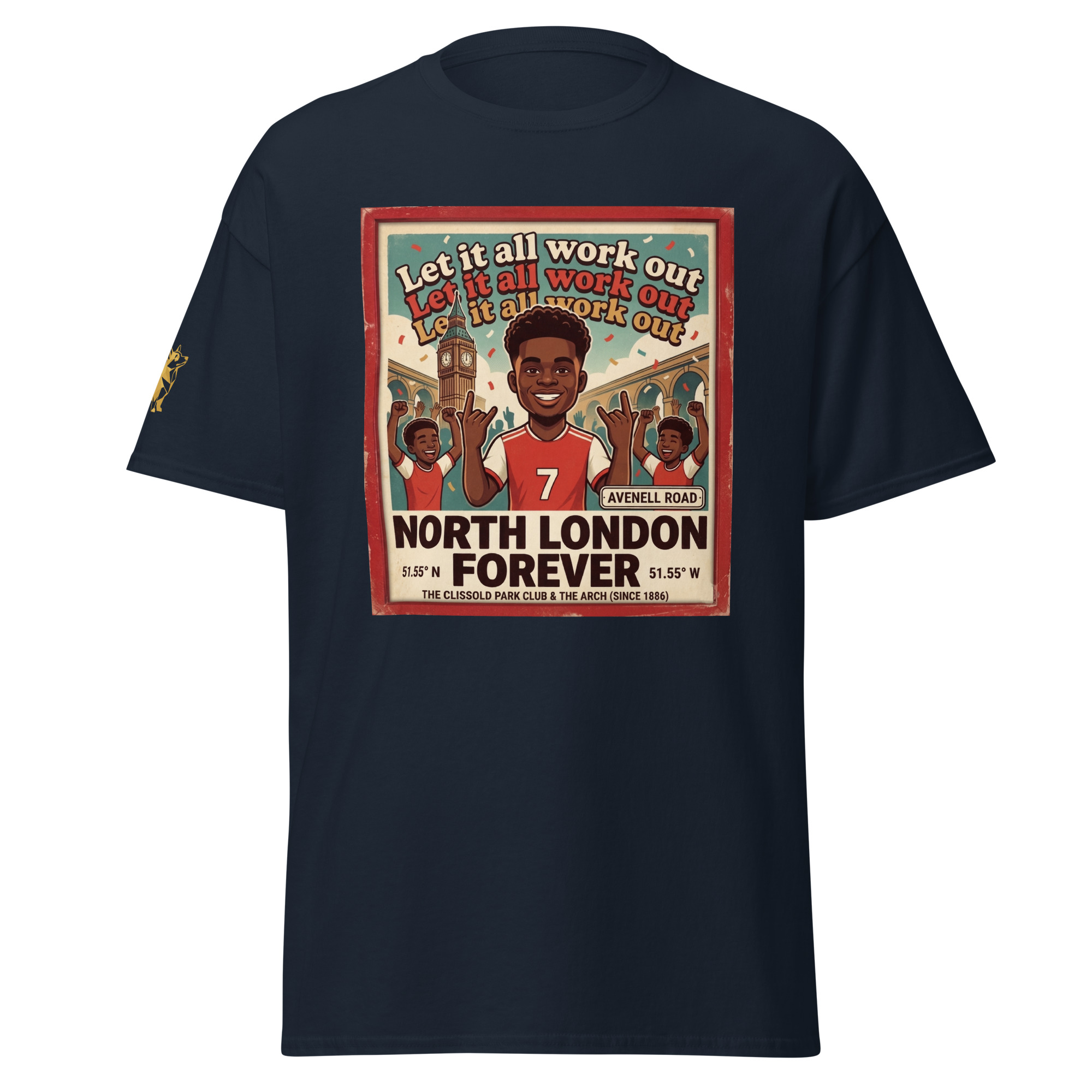 Unisex classic tee - Let it all work out 26 - Image 24