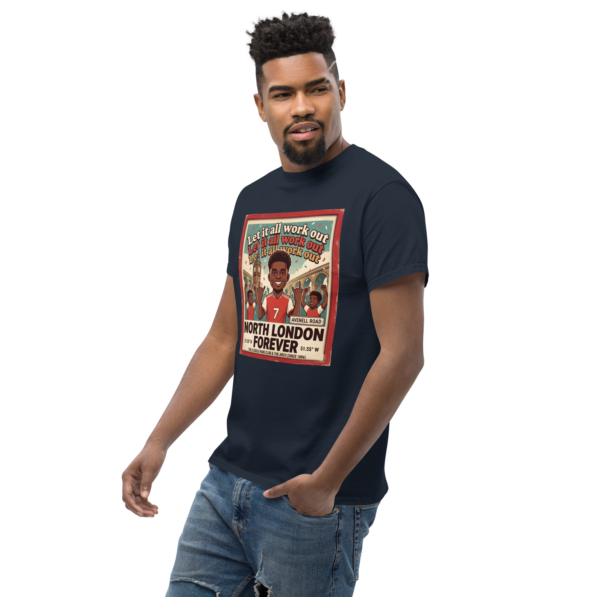 Unisex classic tee - Let it all work out 26 - Image 58