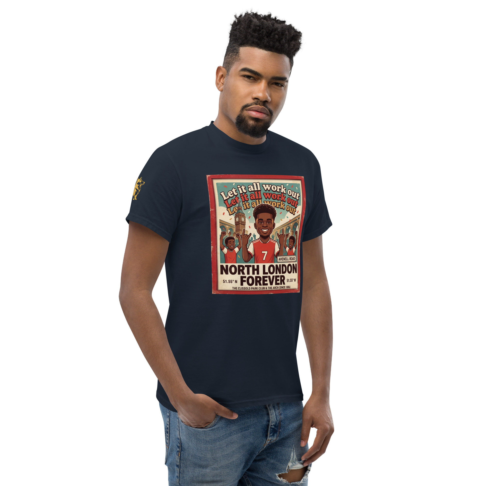 Unisex classic tee - Let it all work out 26 - Image 65