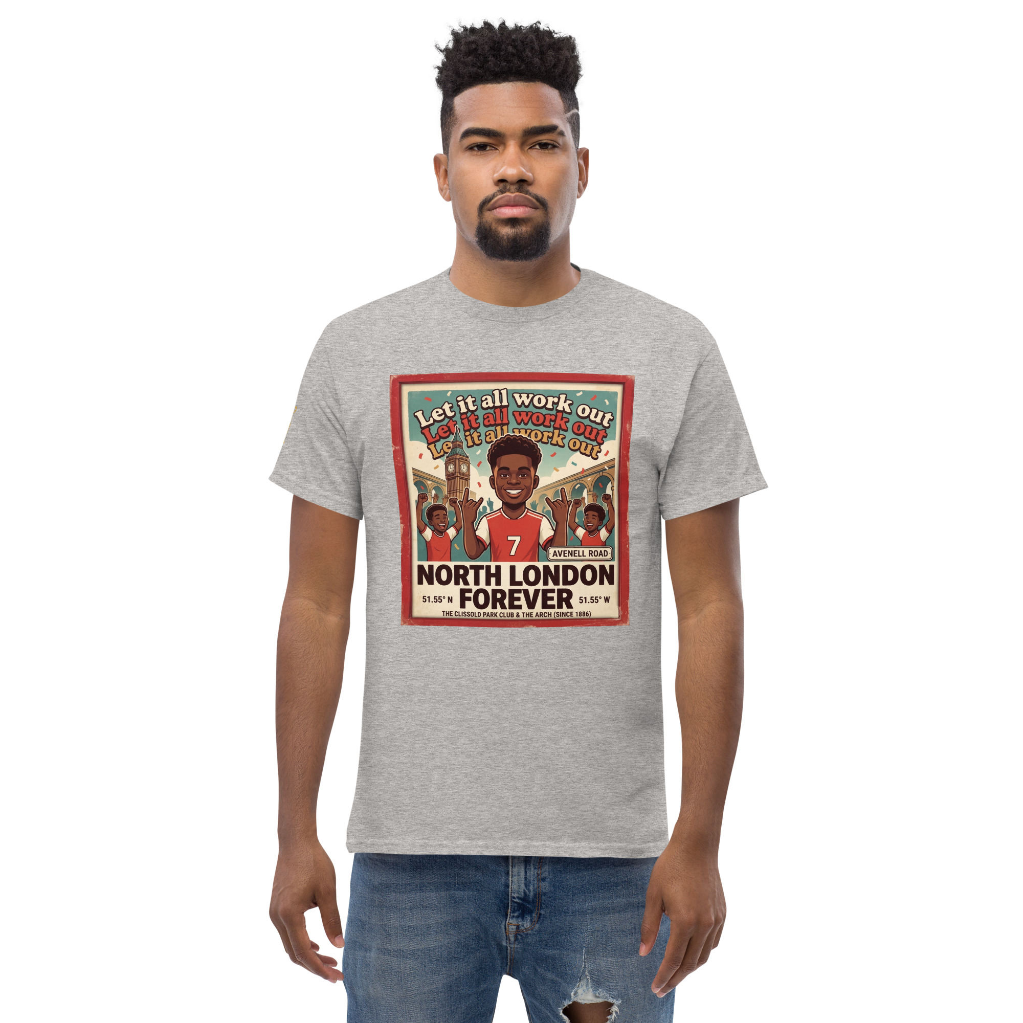 Unisex classic tee - Let it all work out 26 - Image 33