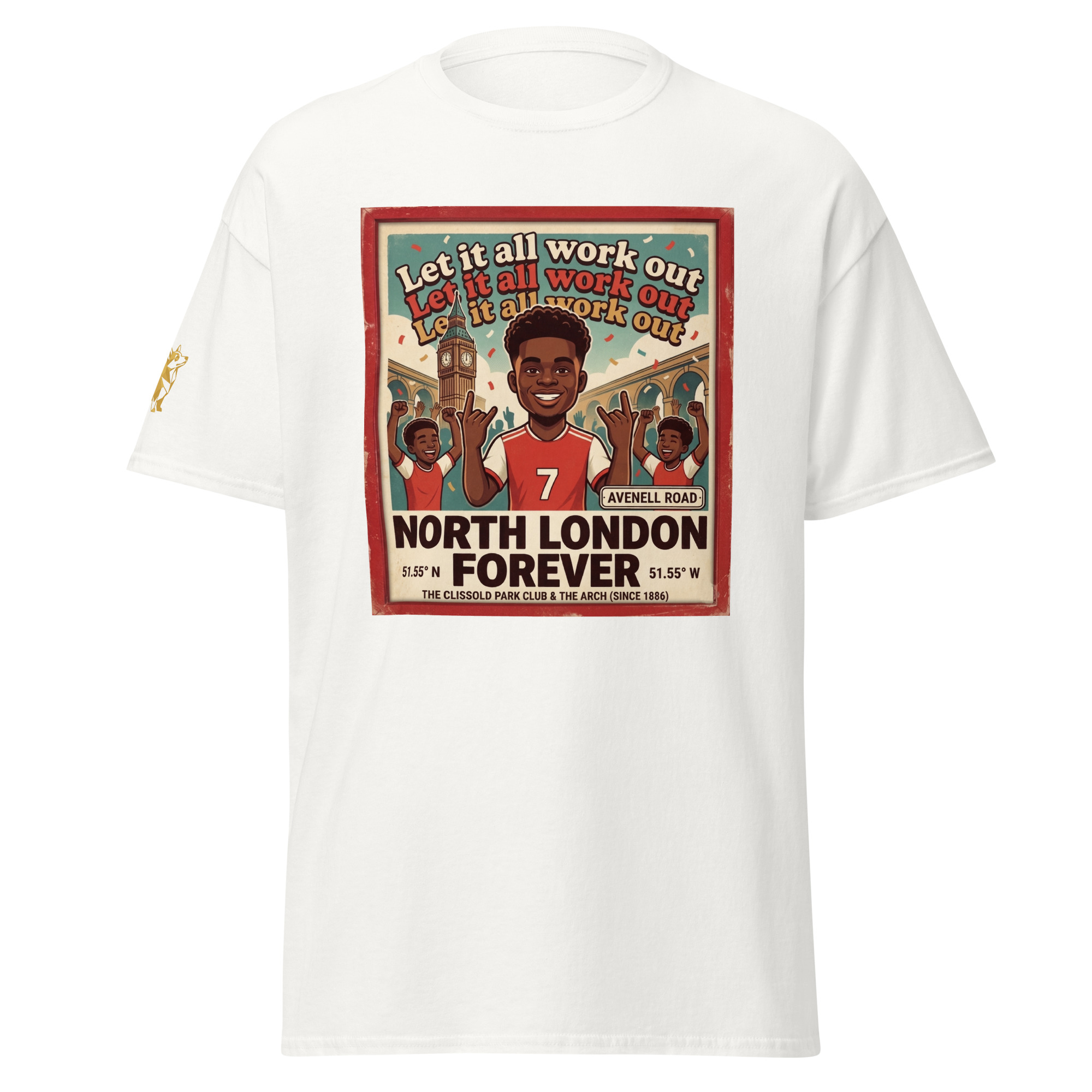 Unisex classic tee - Let it all work out 26 - Image 29