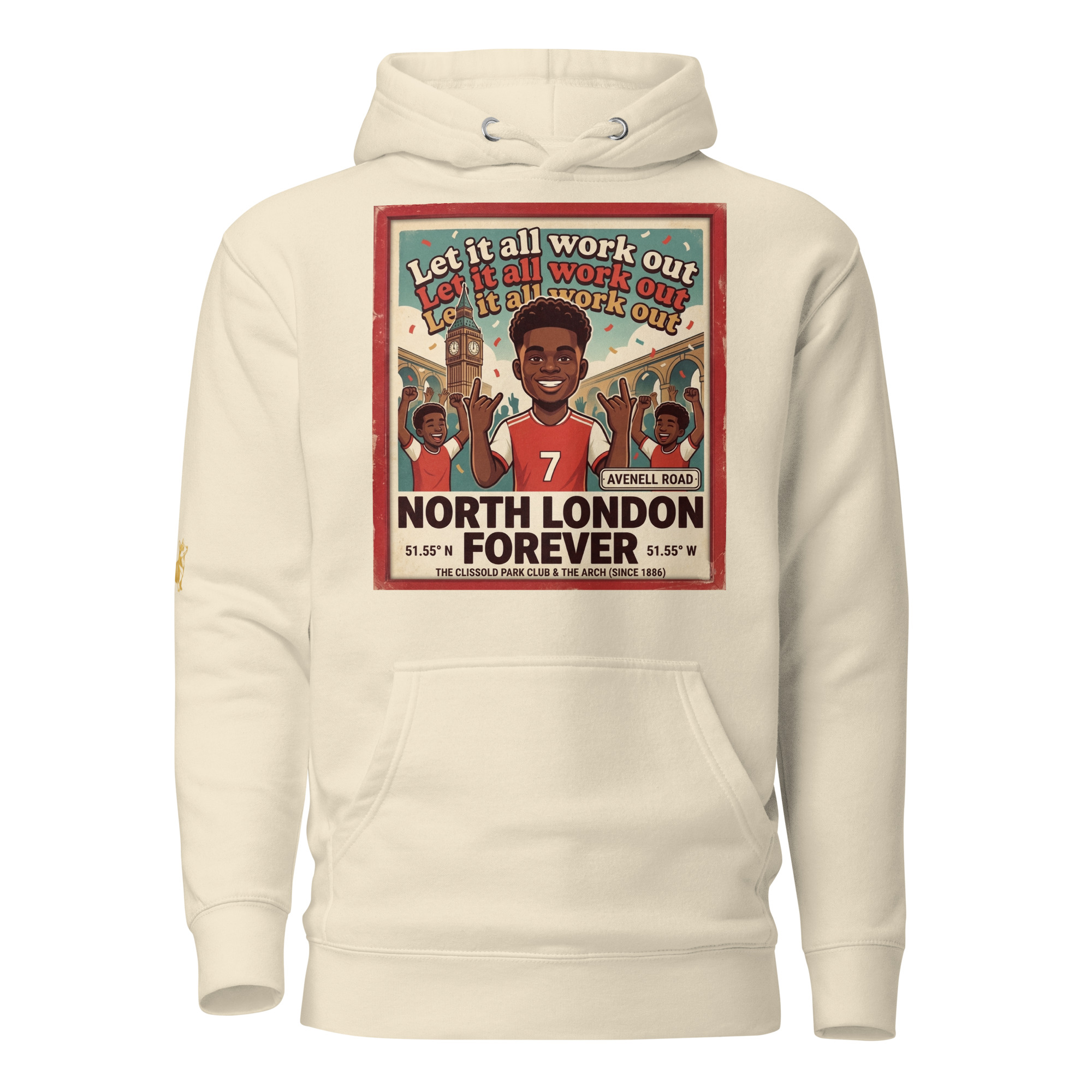 Unisex Hoodie - Let it all work out 26 - Image 10