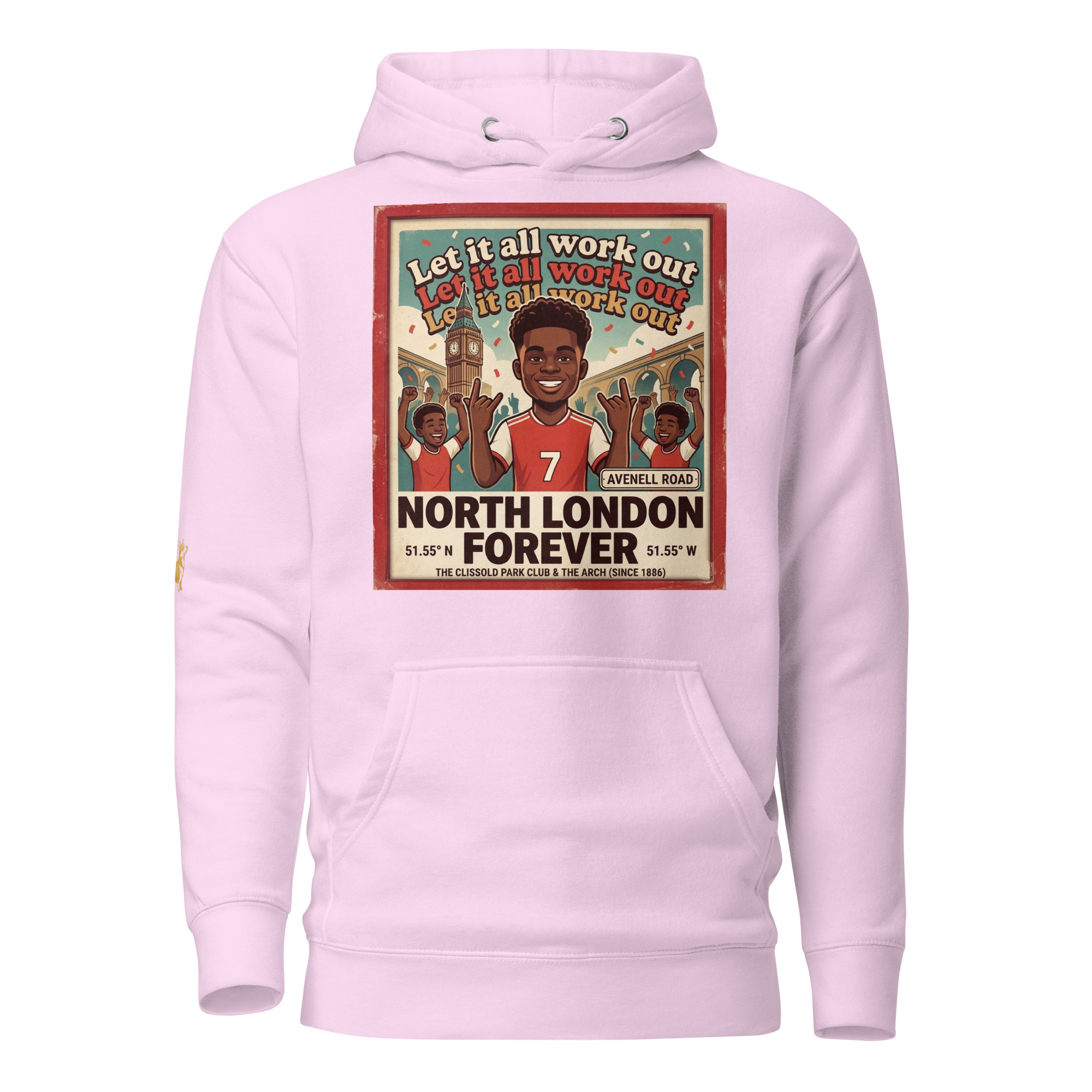 Unisex Hoodie - Let it all work out 26 - Image 8
