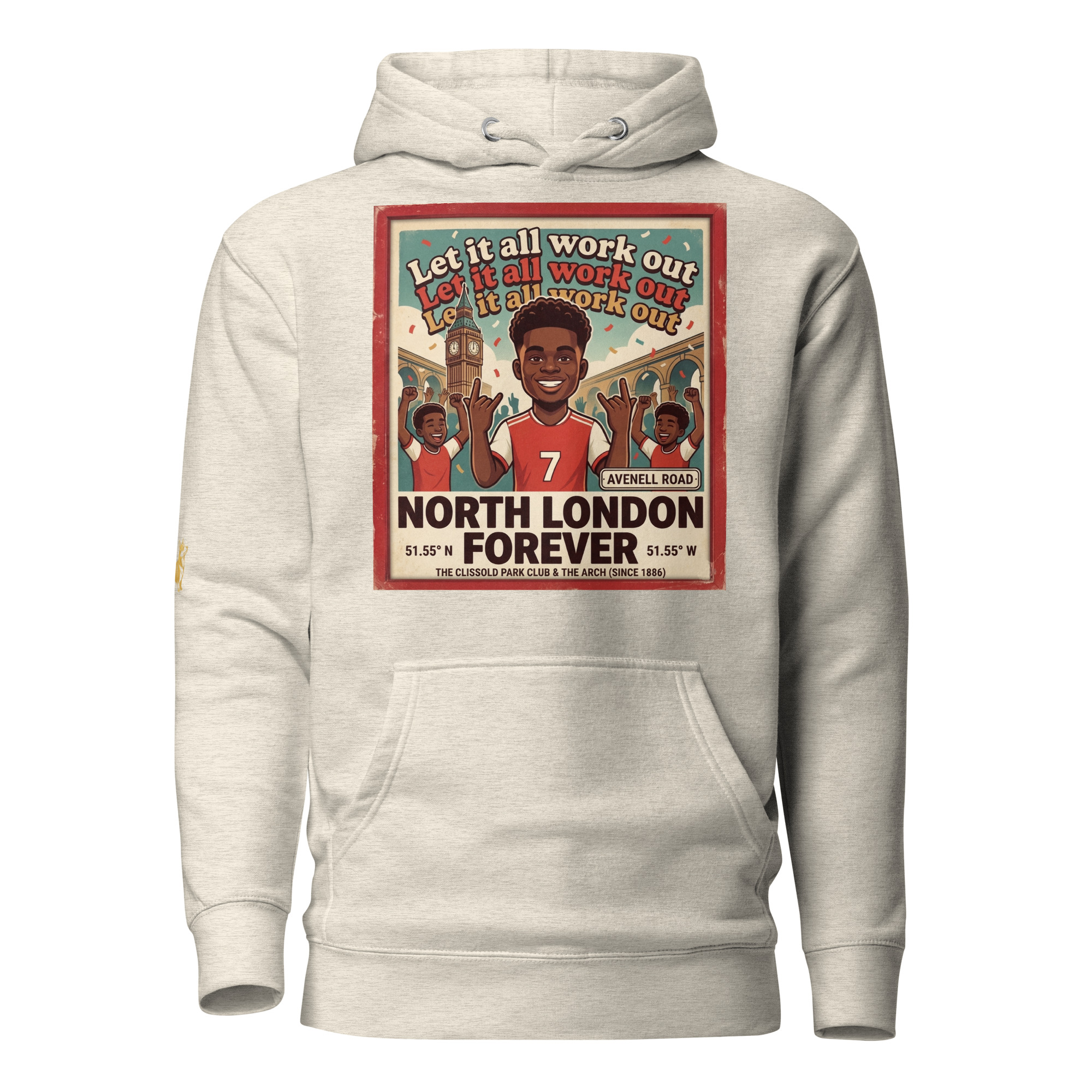 Unisex Hoodie - Let it all work out 26 - Image 11